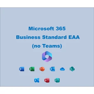 Microsoft 365 Business Standard EEA (no Teams) (éves előfizetés)